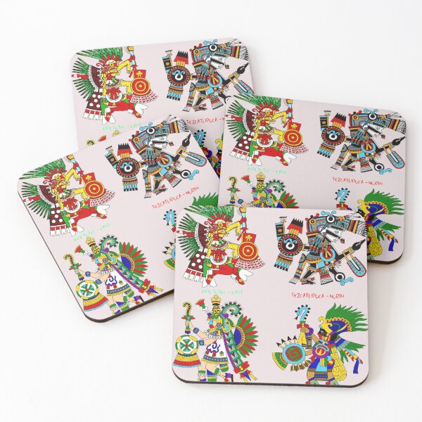 Item preview, Aztec cardinal gods designed and sold by Marvin76.
