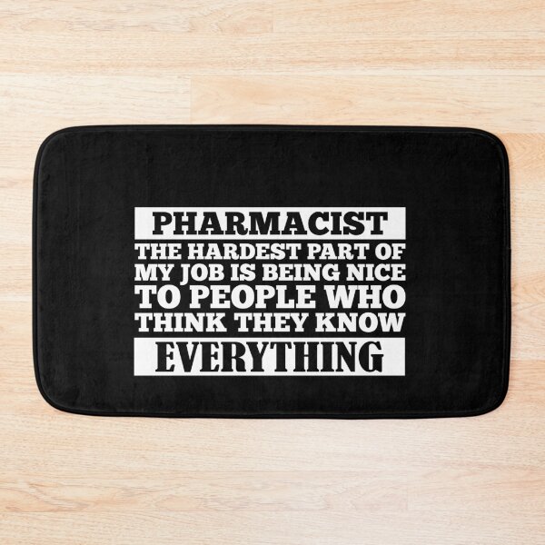 Item preview, Pharmacist The Hardest Part - White designed and sold by saechla.