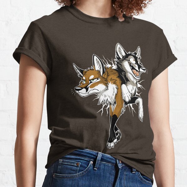STUCK Foxes (dark background) Classic T-Shirt