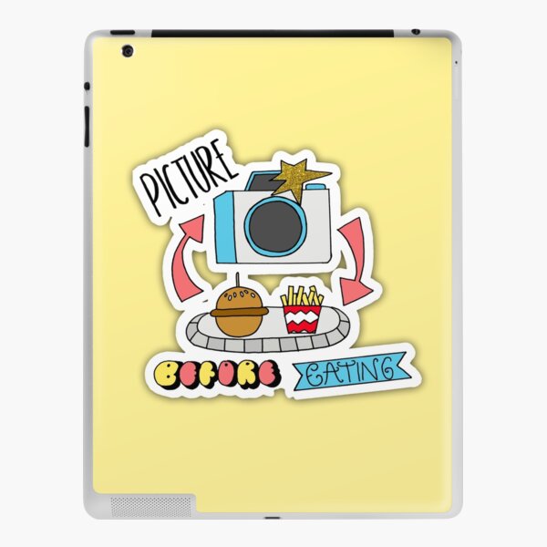 Photograph before Food iPad Skin