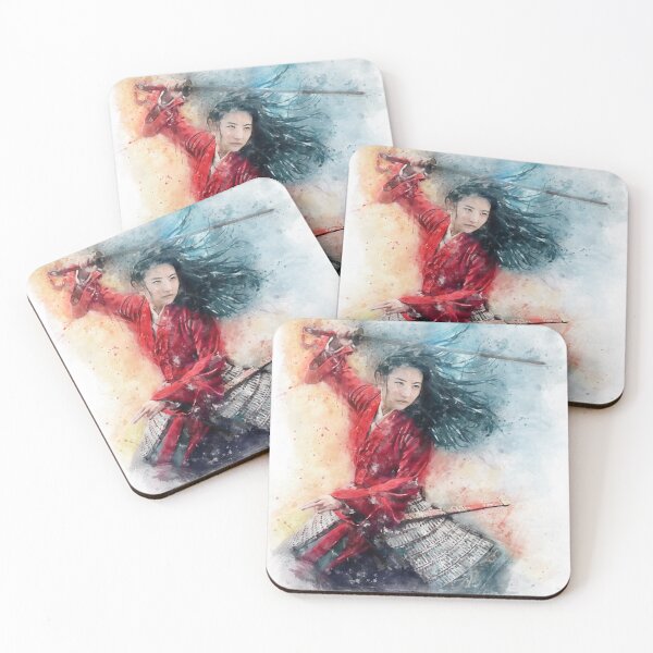 Item preview, Legendary Mulan watercolor designed and sold by PetsArt.