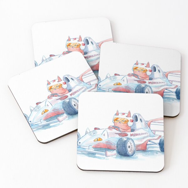 Item preview, Race car cat designed and sold by Zoe Robinson.