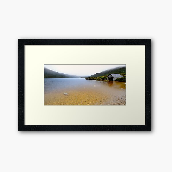 The Boatshed Framed Art Print