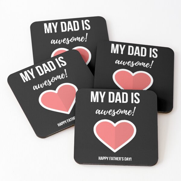Item preview, My Dad Is Awesome! designed and sold by PinkPandaPress.