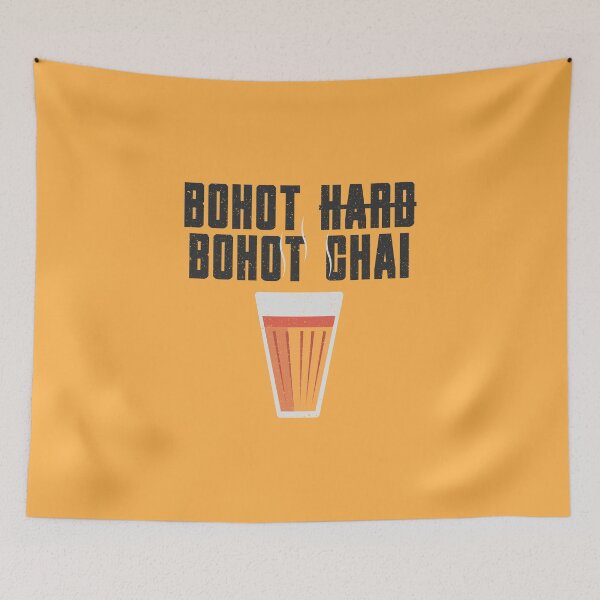 Item preview, Bohot Chai Hindi designed and sold by artworkbyrihen.