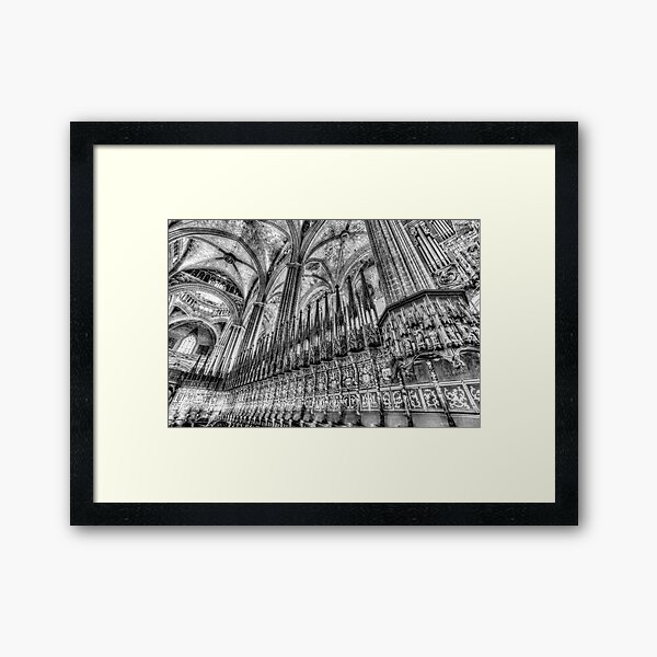 Item preview, Choir Barcelona Cathedral  designed and sold by Londonimages.