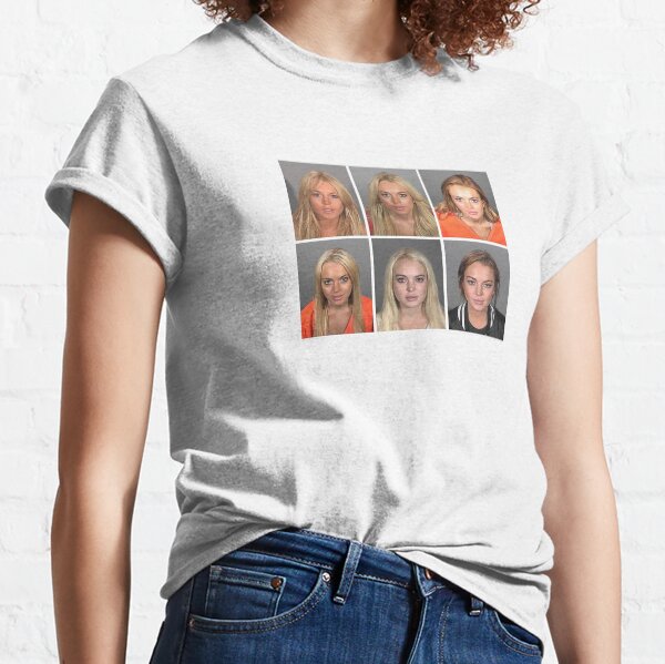 Item preview, Lindsay Lohan Mugshots designed and sold by tabloid 666.