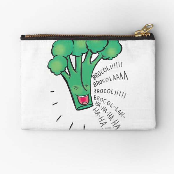 brocoli-brocola Zipper Pouch