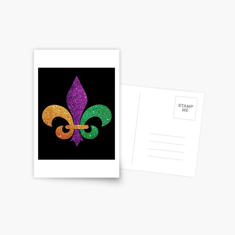 Mardi Gras 2020 - Fleur De Lis Mardi Gras Sticker for Sale by  MagicBoutique