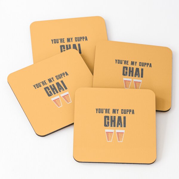 Item preview, Funny Cup Of Chai Quote designed and sold by artworkbyrihen.