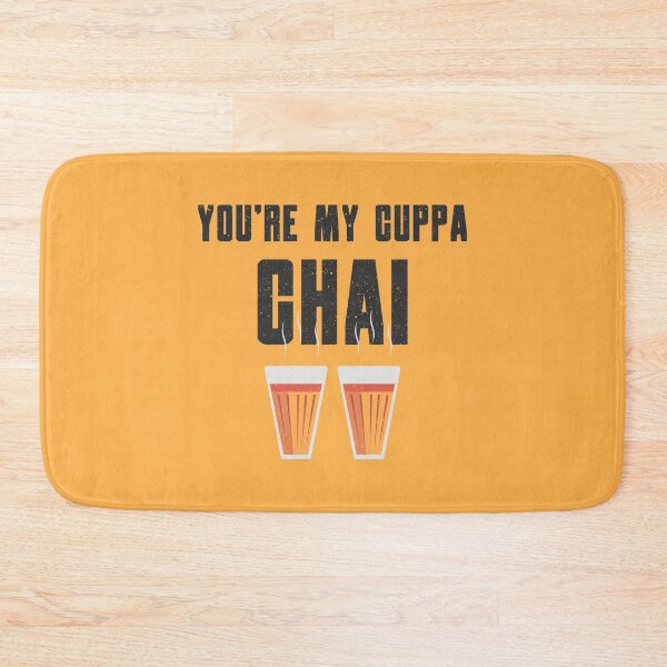 Item preview, Funny Cup Of Chai Quote designed and sold by artworkbyrihen.