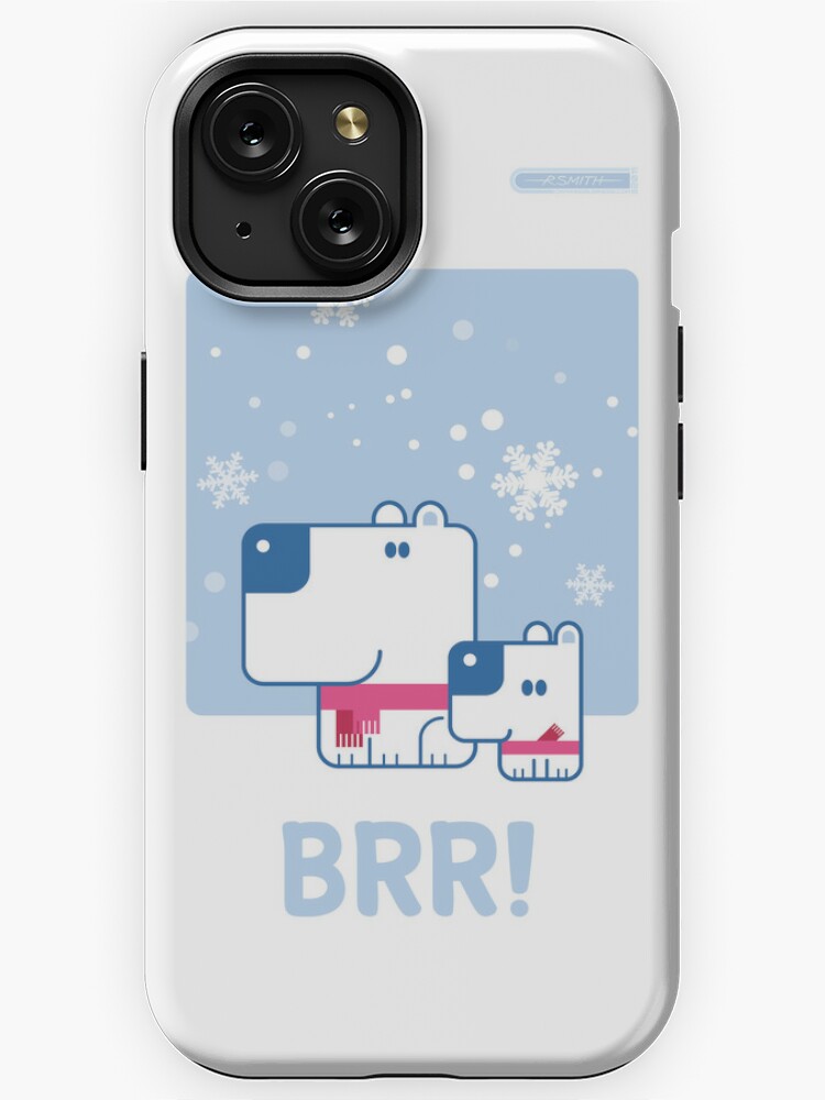 iPhone Case, BRR! designed and sold by drawingbusiness