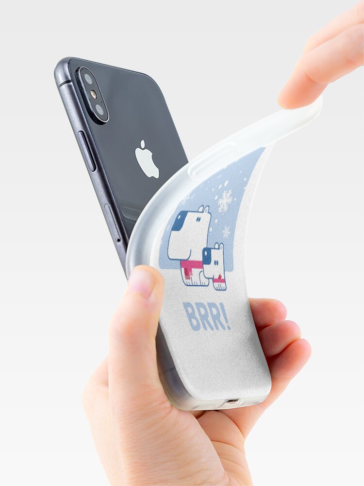 Alternate view of BRR! iPhone Case & Cover