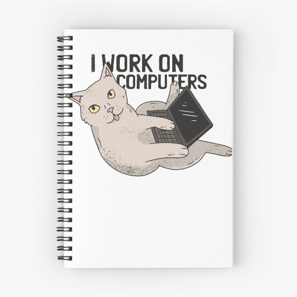 Item preview, Cat cat funny programmer computer scientist designed and sold by AaaleXX.
