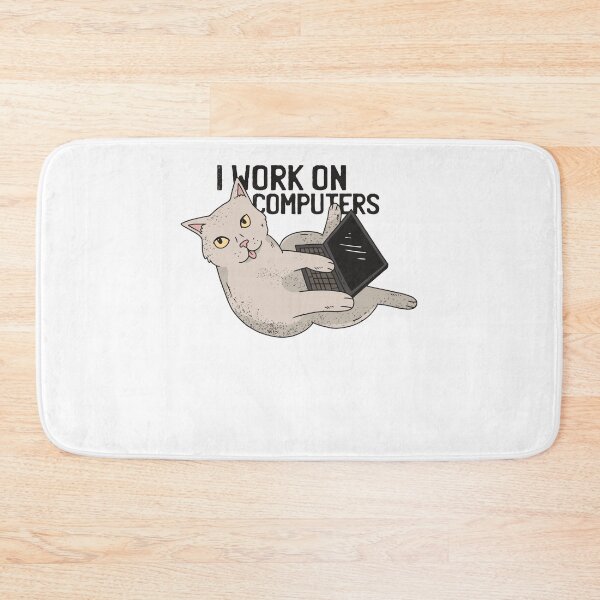 Item preview, Cat cat funny programmer computer scientist designed and sold by AaaleXX.