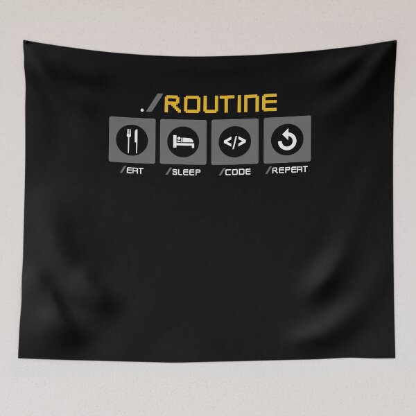 Item preview, Eat Sleep Code Repeat Funny fun programmer designed and sold by AaaleXX.