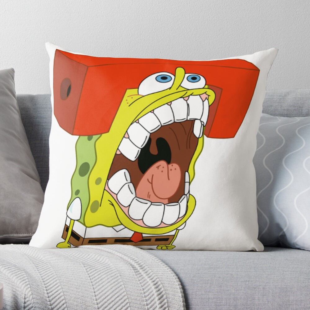 Spongebob body outlet pillow