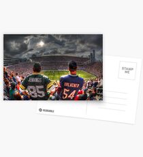 Bears vs. Packers HDR Postcards
