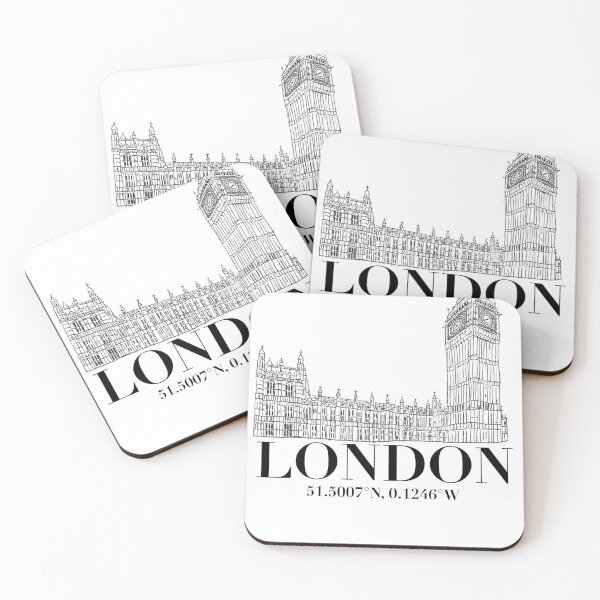 Item preview, A sketch of Big Ben in London  designed and sold by SleepyGalDesign.