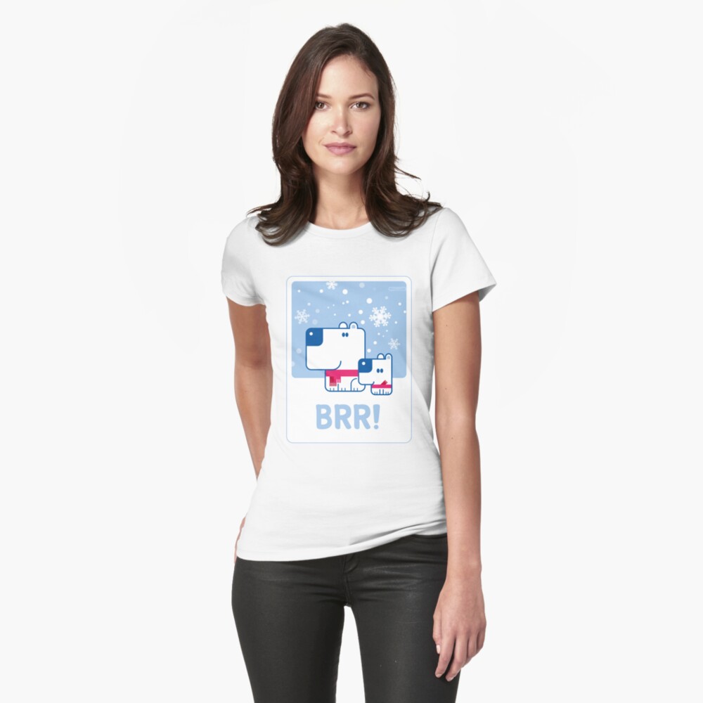 Item preview, Fitted T-Shirt designed and sold by drawingbusiness.