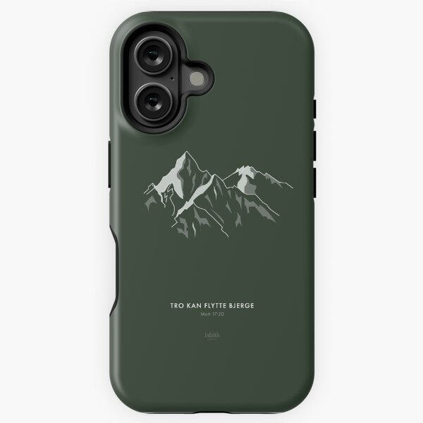 Item preview, Mountains – Christian Design (Green Danish) designed and sold by Infaith-designs.