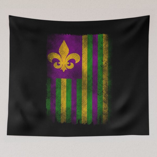 Item preview, MARDI GRAS FLAG Celebration Outfit For Men Women designed and sold by MagicBoutique.