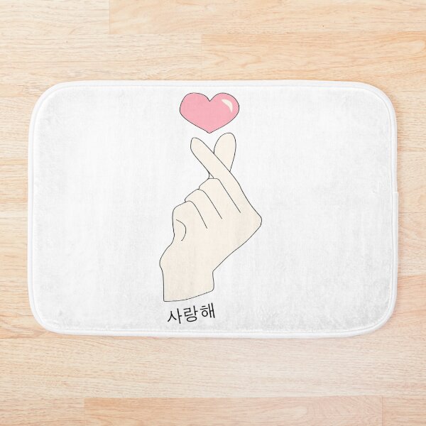 Item preview, Kpop korean finger heart designed and sold by NoonaStudio.