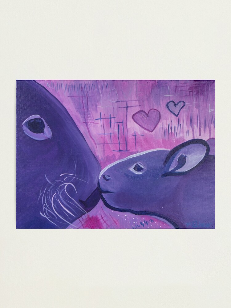Alternate view of a Mother's Love Photographic Print