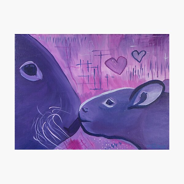 Vista previa del artículo con la obra «el amor de una madre», diseñado y vendido por withlovebear.