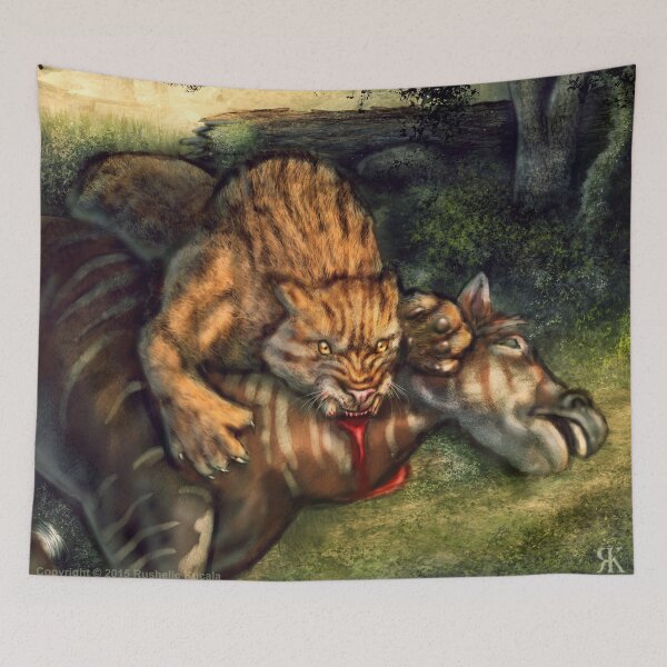 Item preview, Smilodon Meal designed and sold by Thedragonofdoom.