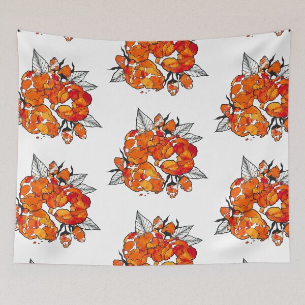 Item preview, Imperfectly Beautiful - Fire Roses designed and sold by RomantzArt.