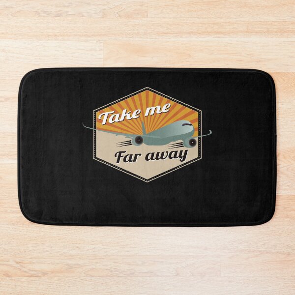 Item preview, Take me far away - Travel Vintage Design 70s colors designed and sold by FouDeeziner.