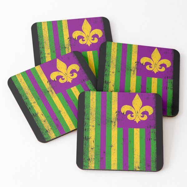 Item preview, MARDI GRAS FLAG Celebration Outfit For Men Women designed and sold by MagicBoutique.
