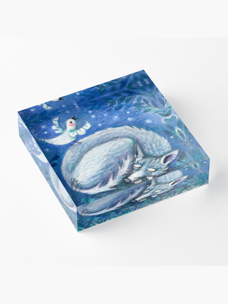 Alternate view of Sing While I Sleep Acrylic Block