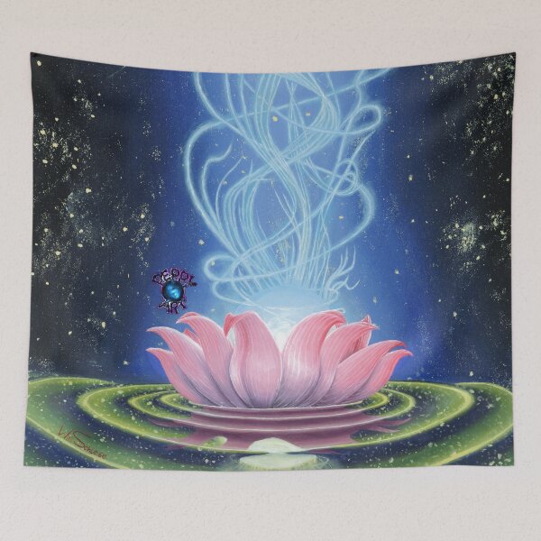 Item preview, Blossoming Lotus Flower with Spiritual Energy designed and sold by PeppyArt.