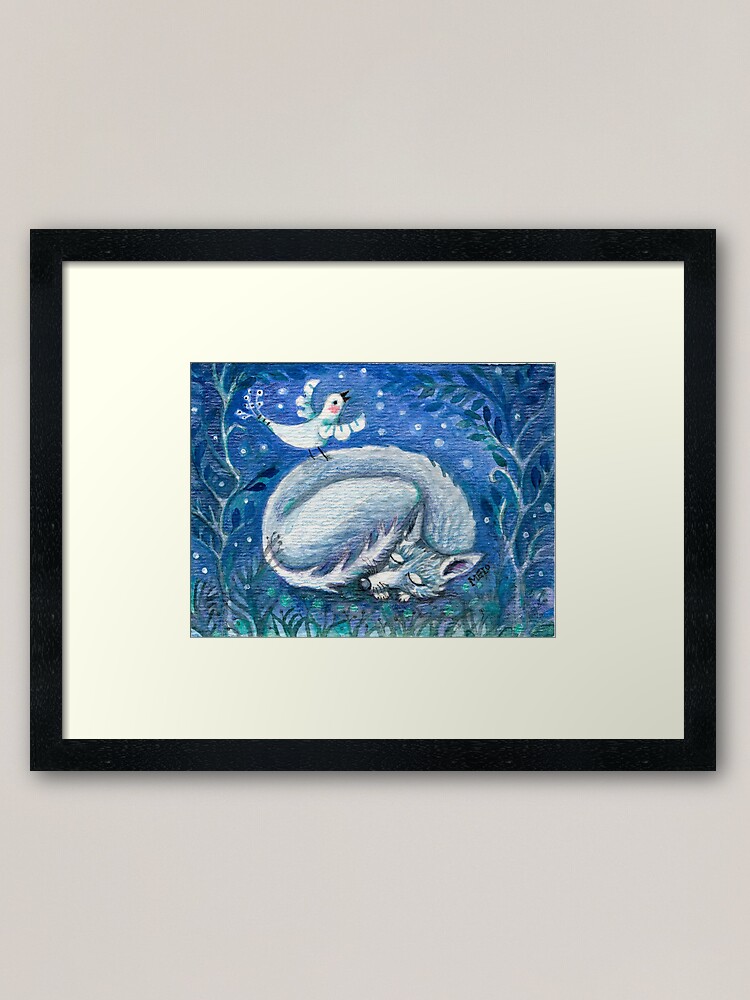 Alternate view of Sing While I Sleep Framed Art Print