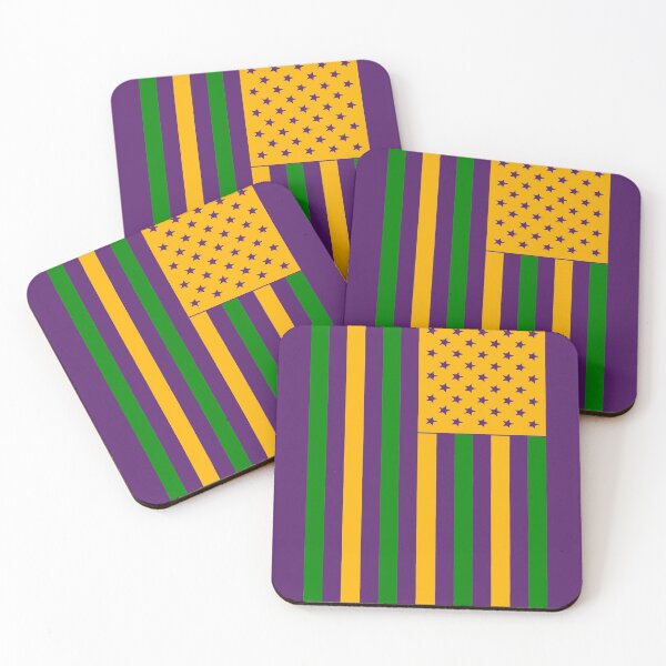 Item preview, MARDI GRAS US FLAG Celebration Outfit For Men Women designed and sold by MagicBoutique.