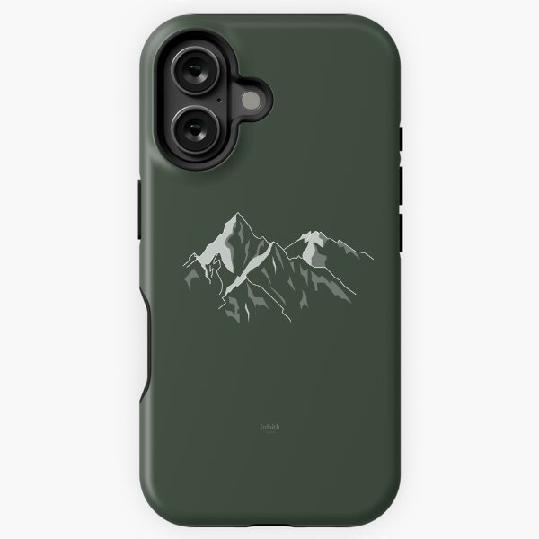 Aperçu de l'œuvre Montagnes (vertes) créée et vendue par Infaith-designs.