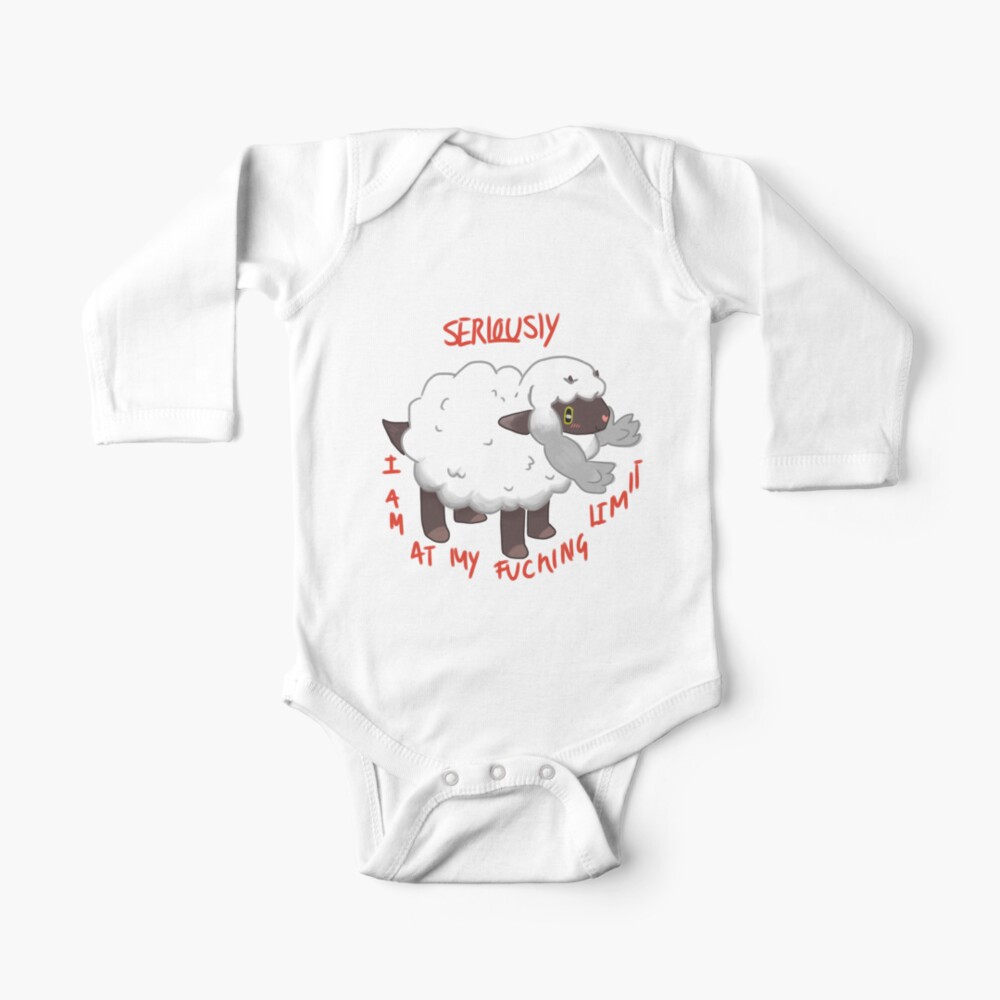 Wooloo Is Done With Your Bs Baby One Piece By Gallowsgalexer Redbubble