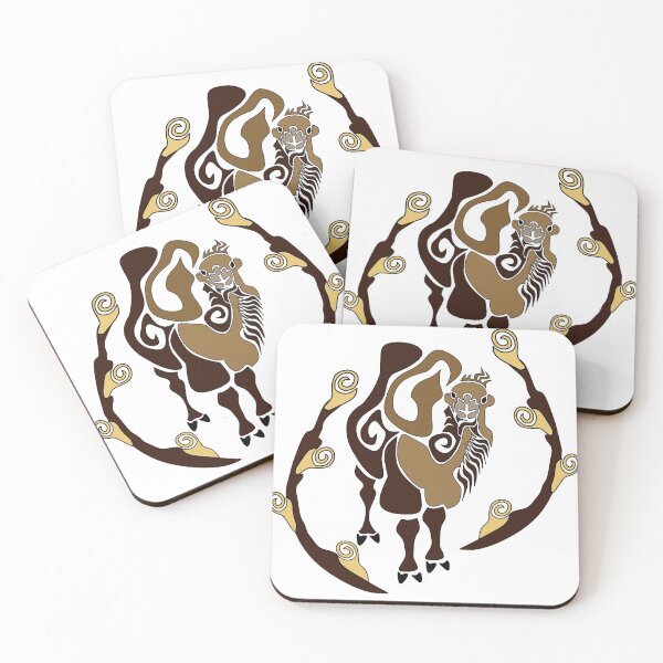 Item preview, Tribal Bactrain Camel Optical Illusion designed and sold by grounds.