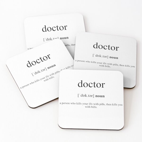 Item preview, Doctor Definition | Dictionary Collection designed and sold by Designschmiede.