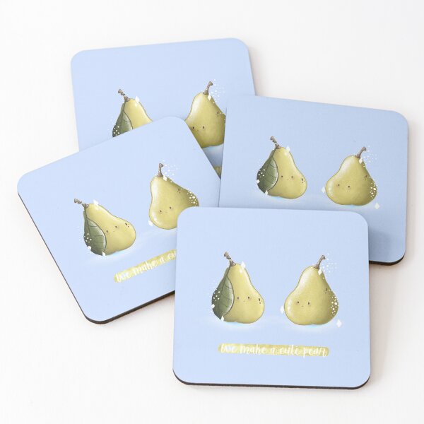 Item preview, We make a cute pear pun card designed and sold by AliciaBarten.