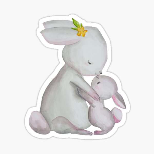 Item preview, Cute Animals - Mother and Child designed and sold by catOlbinski.