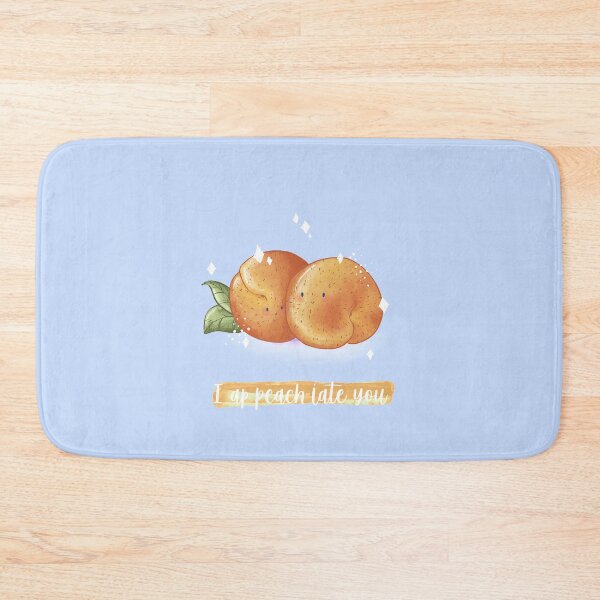 Item preview, I ap-peach-iate you cute pun peach card designed and sold by AliciaBarten.