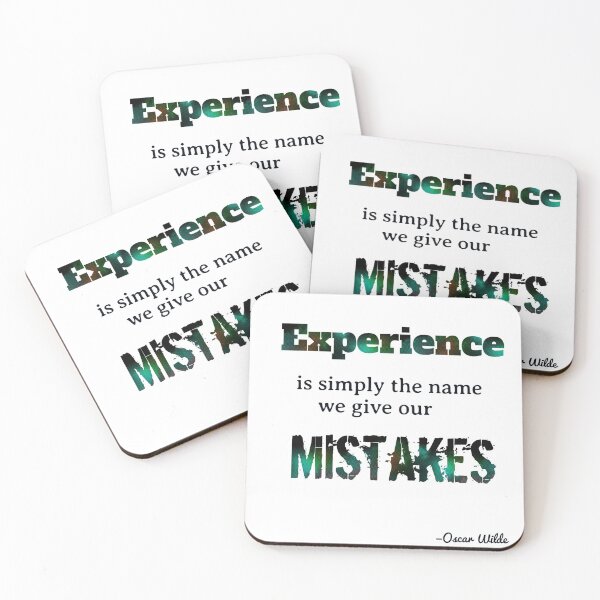 Item preview, Mistakes means Experience designed and sold by Rickann.