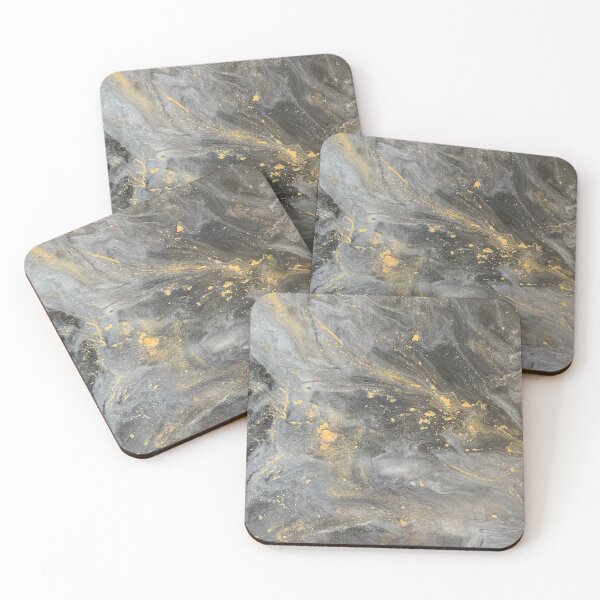 Item preview, Black and Gold abstract designed and sold by Quick Brown Fox Canada.
