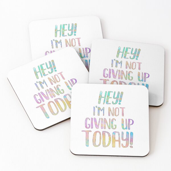 Item preview, Trolls-Inspired "I'm Not Giving Up Today" designed and sold by mulberrydragon.