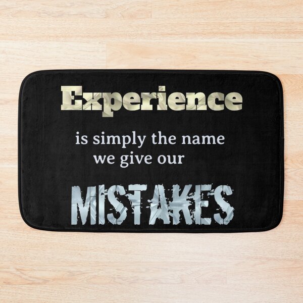Item preview, Mistakes means Experience designed and sold by Rickann.