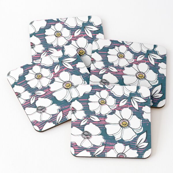 Item preview, Blue Flowers designed and sold by Claire Wall Designs.