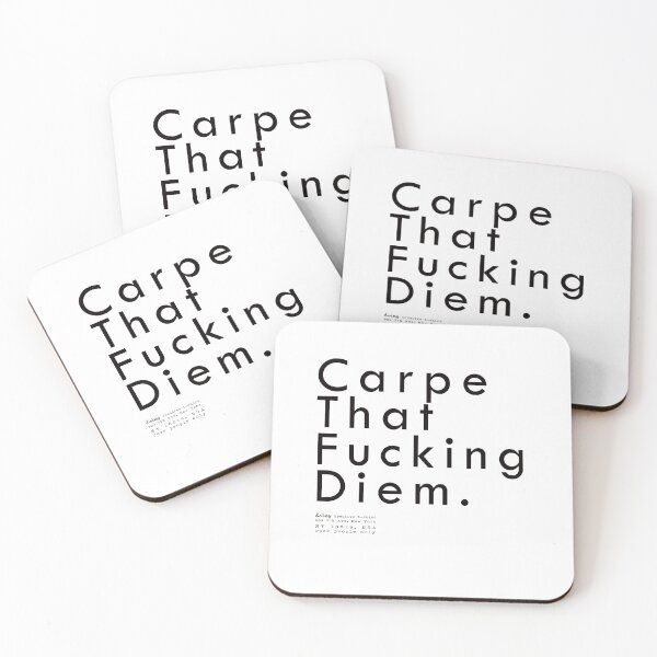 Item preview, carpe that fucking diem designed and sold by doing-creative.